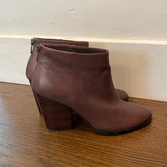 Cole Haan brown booties, gently worn - Picture 1 of 5
